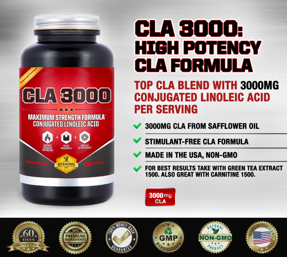 CLA 3000 Conjugated Linoleic Acid (180 count)