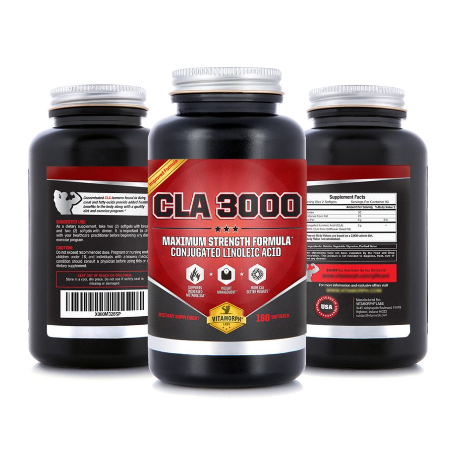 CLA 3000 Conjugated Linoleic Acid (180 count)
