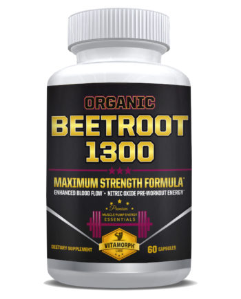 organic beetroot 1300 extract beta vulgarisms powder capsule front